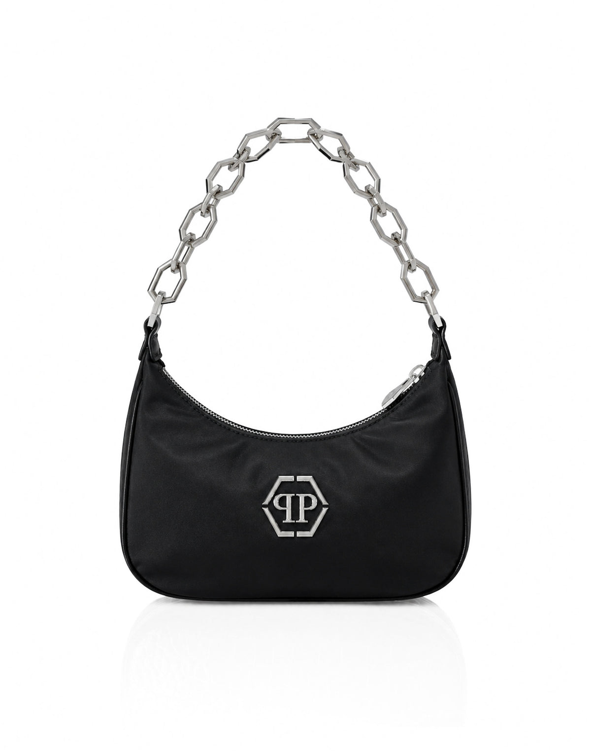 Leather Shoulder Bag Hexagon