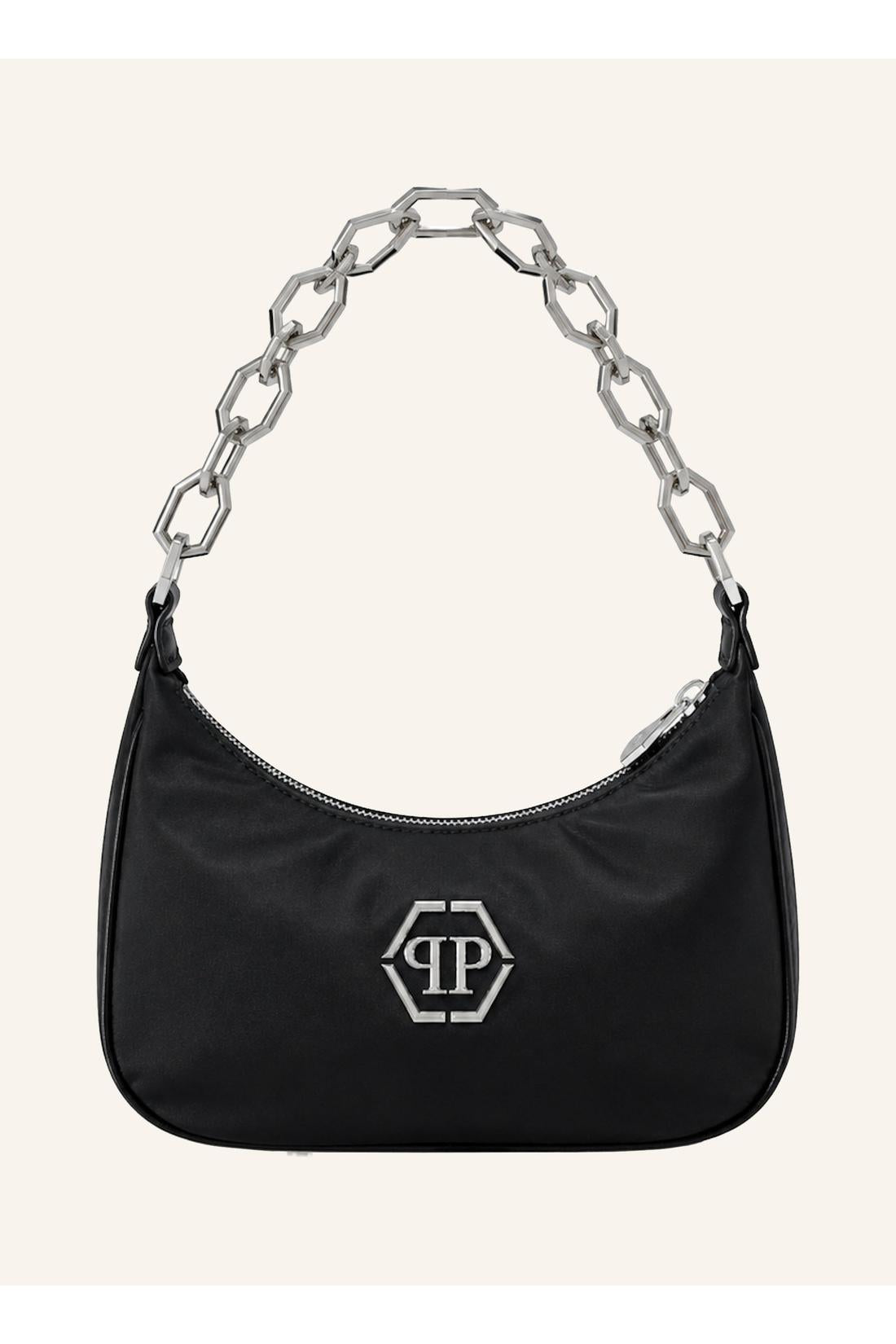 Leather Shoulder Bag Hexagon