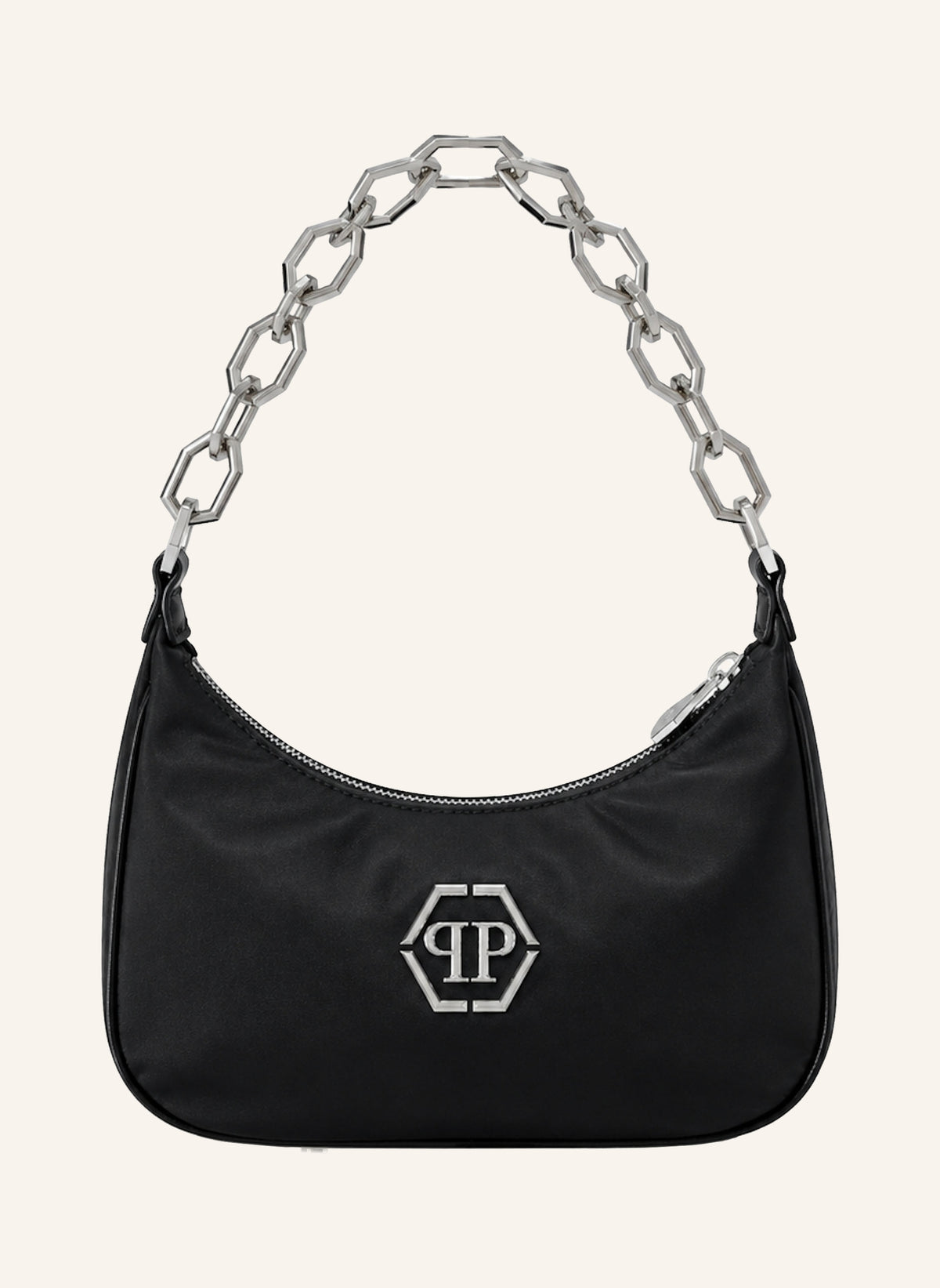 Leather Shoulder Bag Hexagon