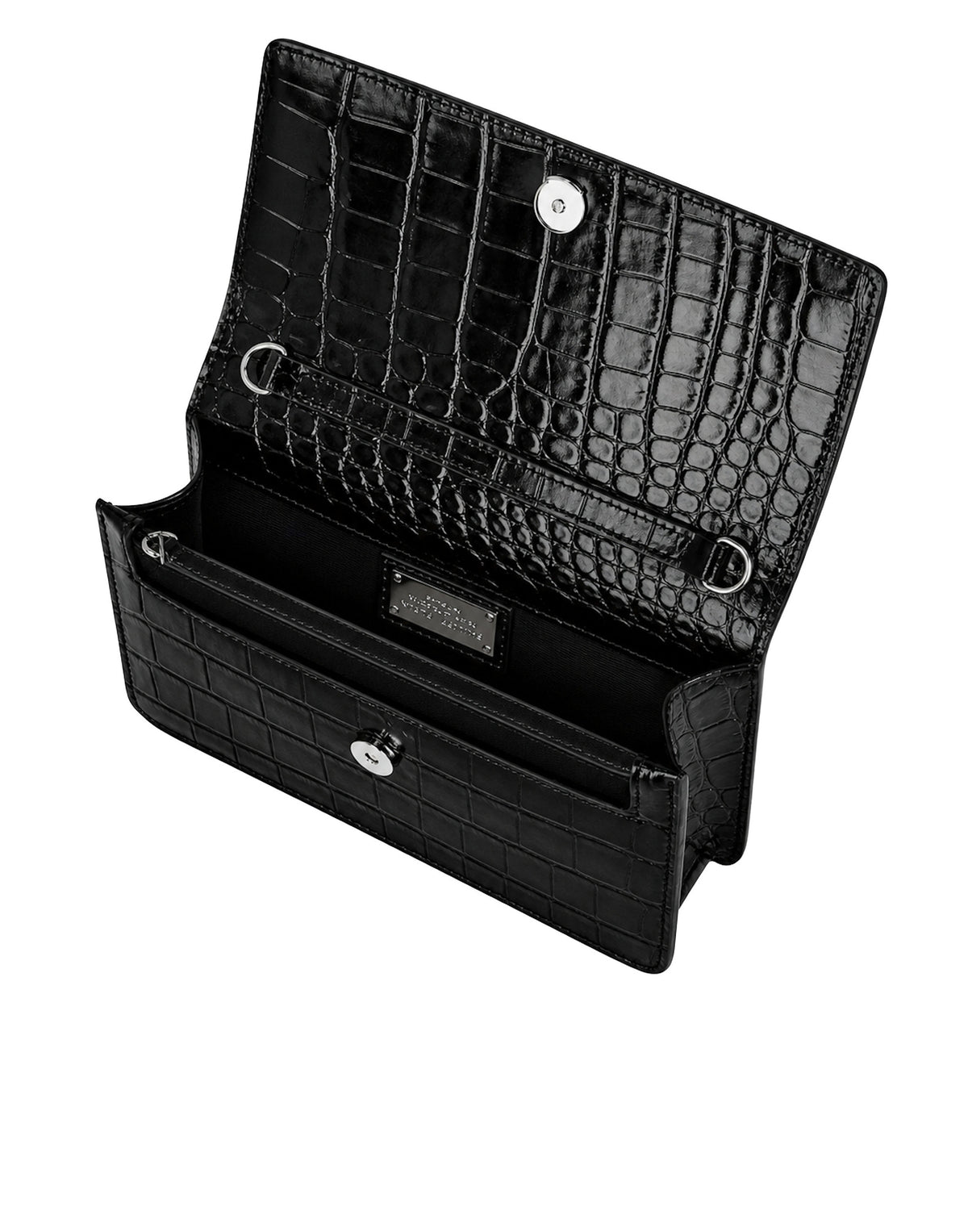 Leather Clutch Bag Cocco Print