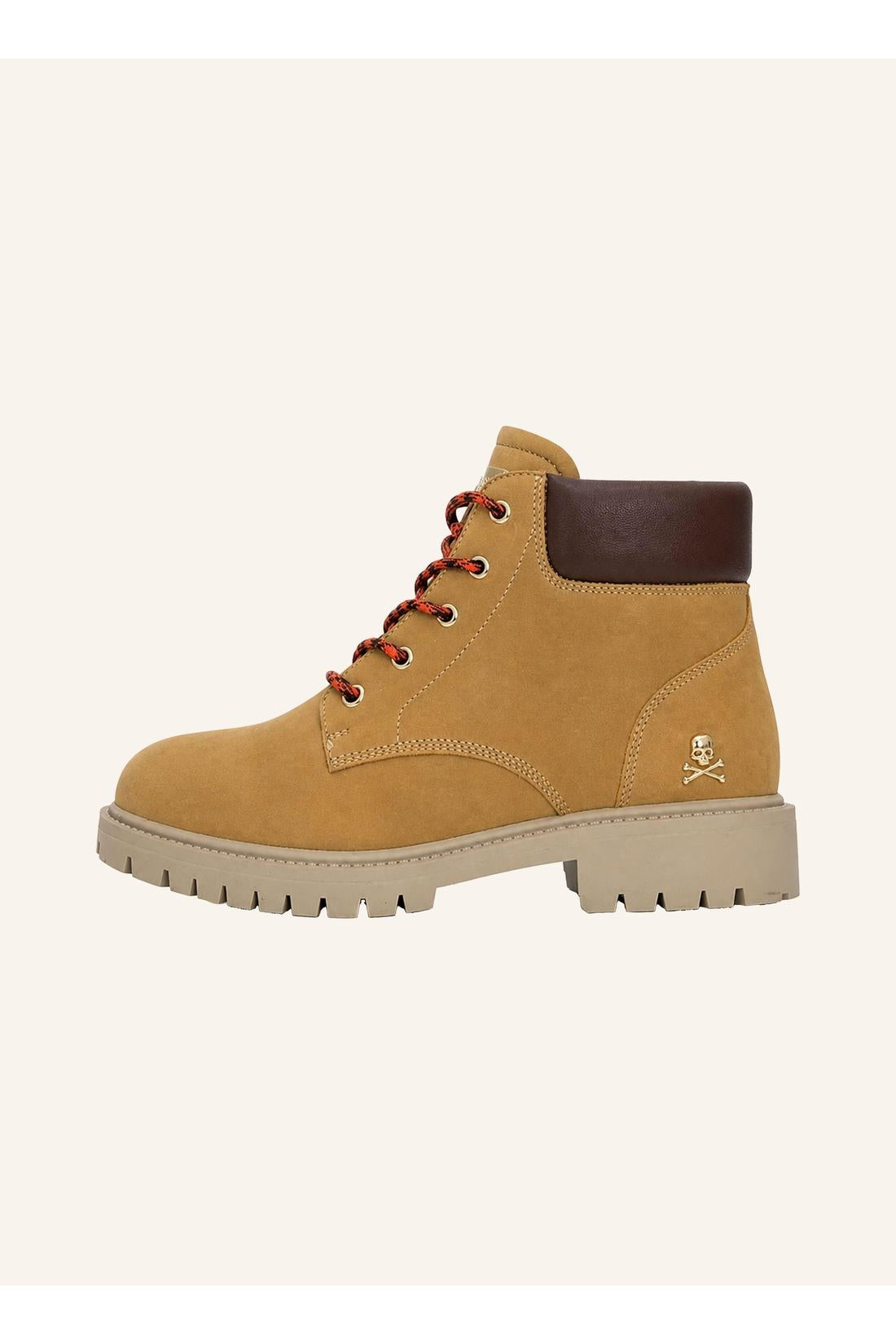 Philipp Plein Nubuck Leather Mid Boots Small Skull, Stiefel & Stiefeletten