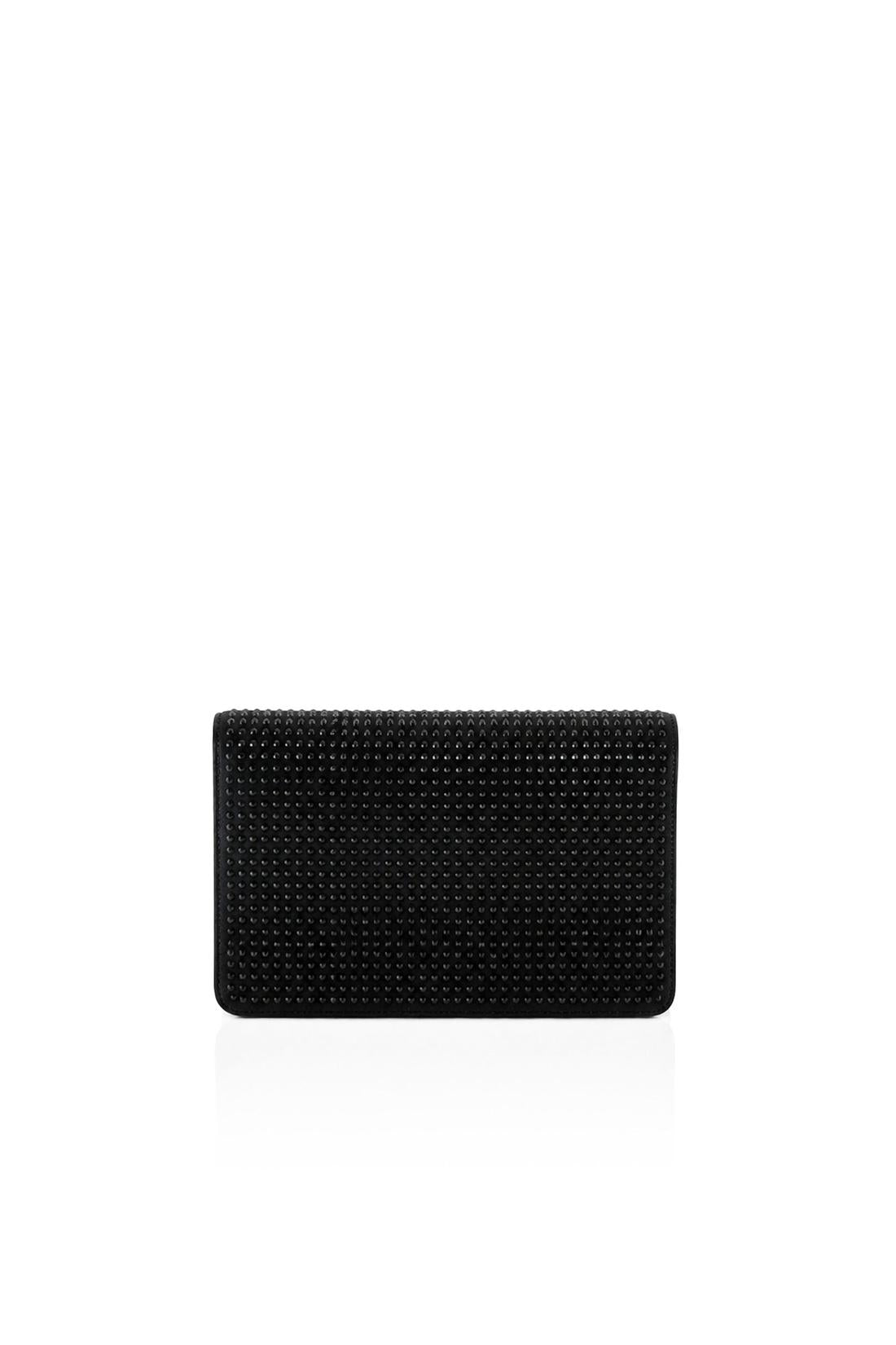 Suede Clutch Bag Full Stones