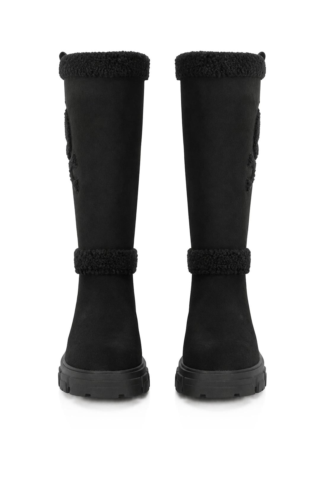 Suede Boots Skull And Bones