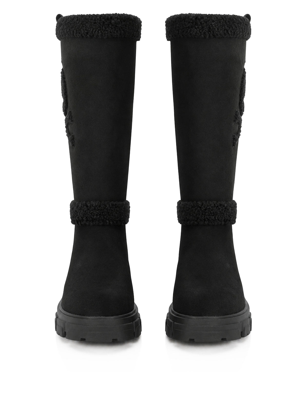 Suede Boots Skull And Bones