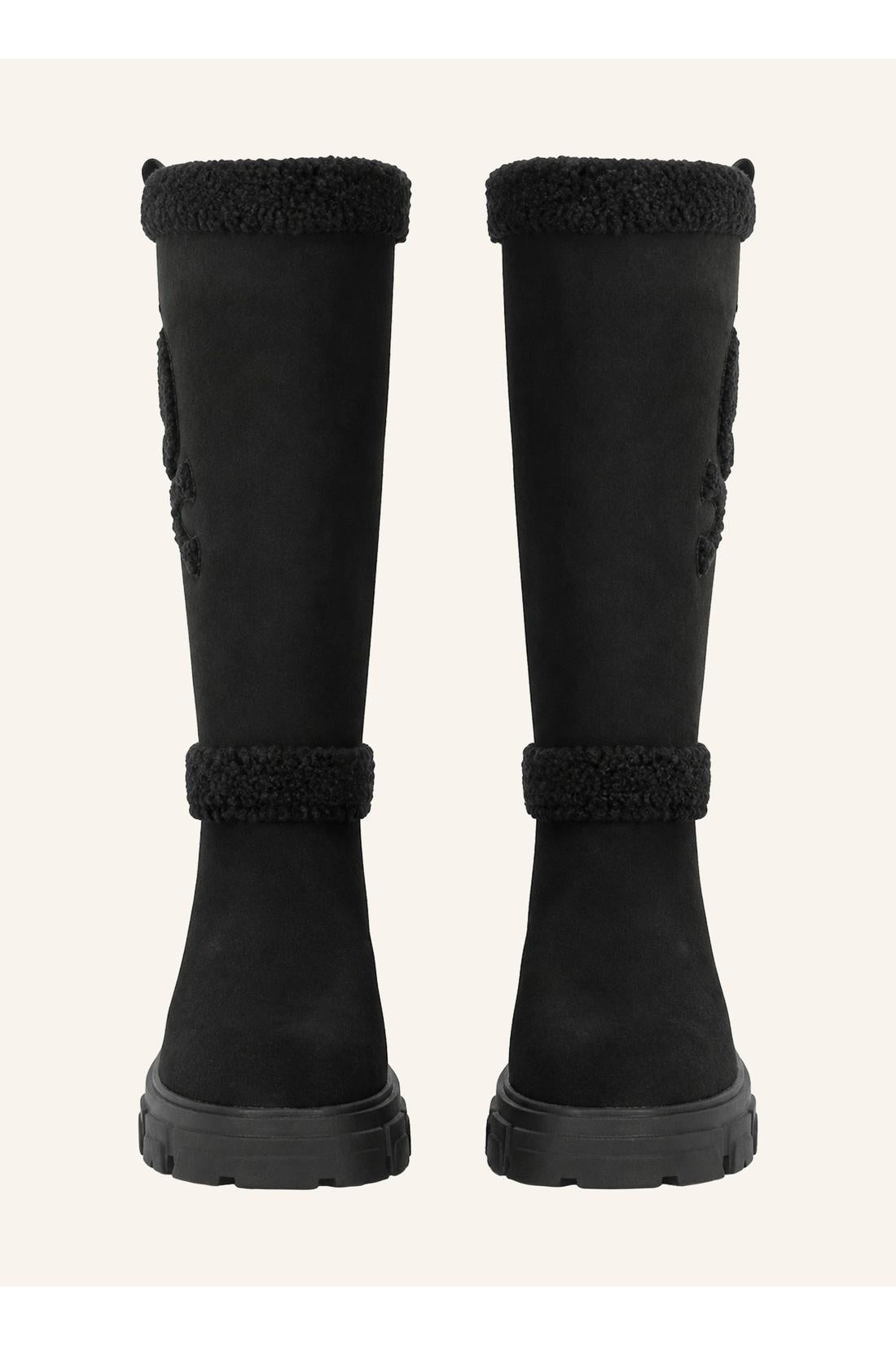 Suede Boots Skull And Bones