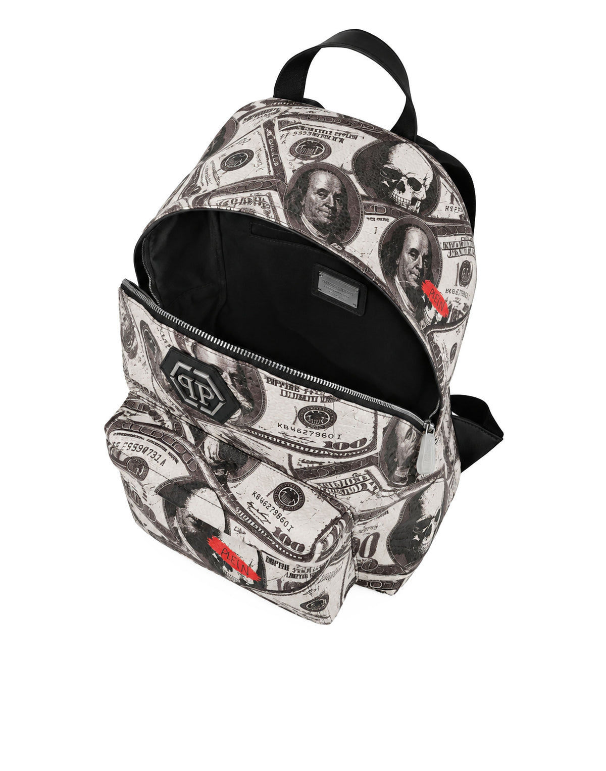 Leather Backpack All Over Dollar Plein
