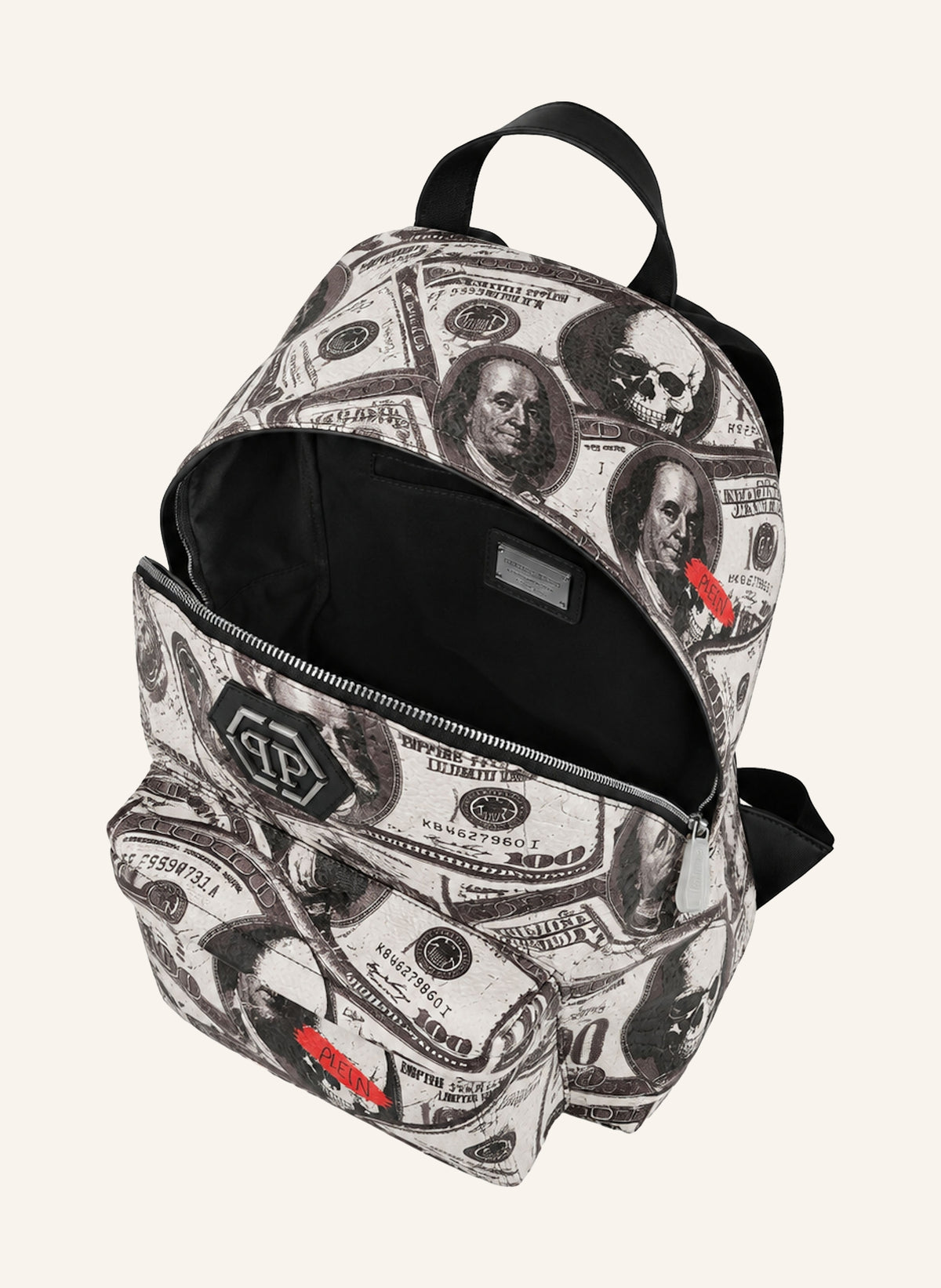 Leather Backpack All Over Dollar Plein