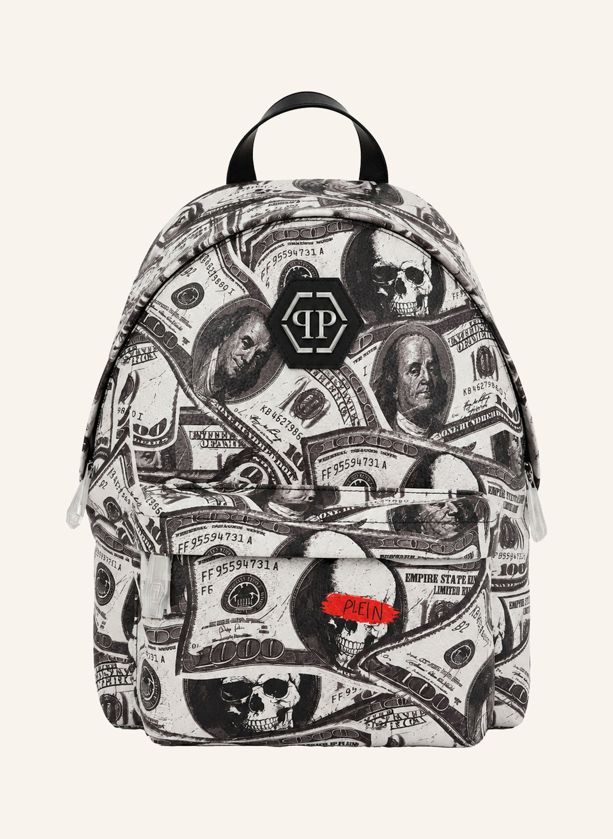 Leather Backpack All Over Dollar Plein