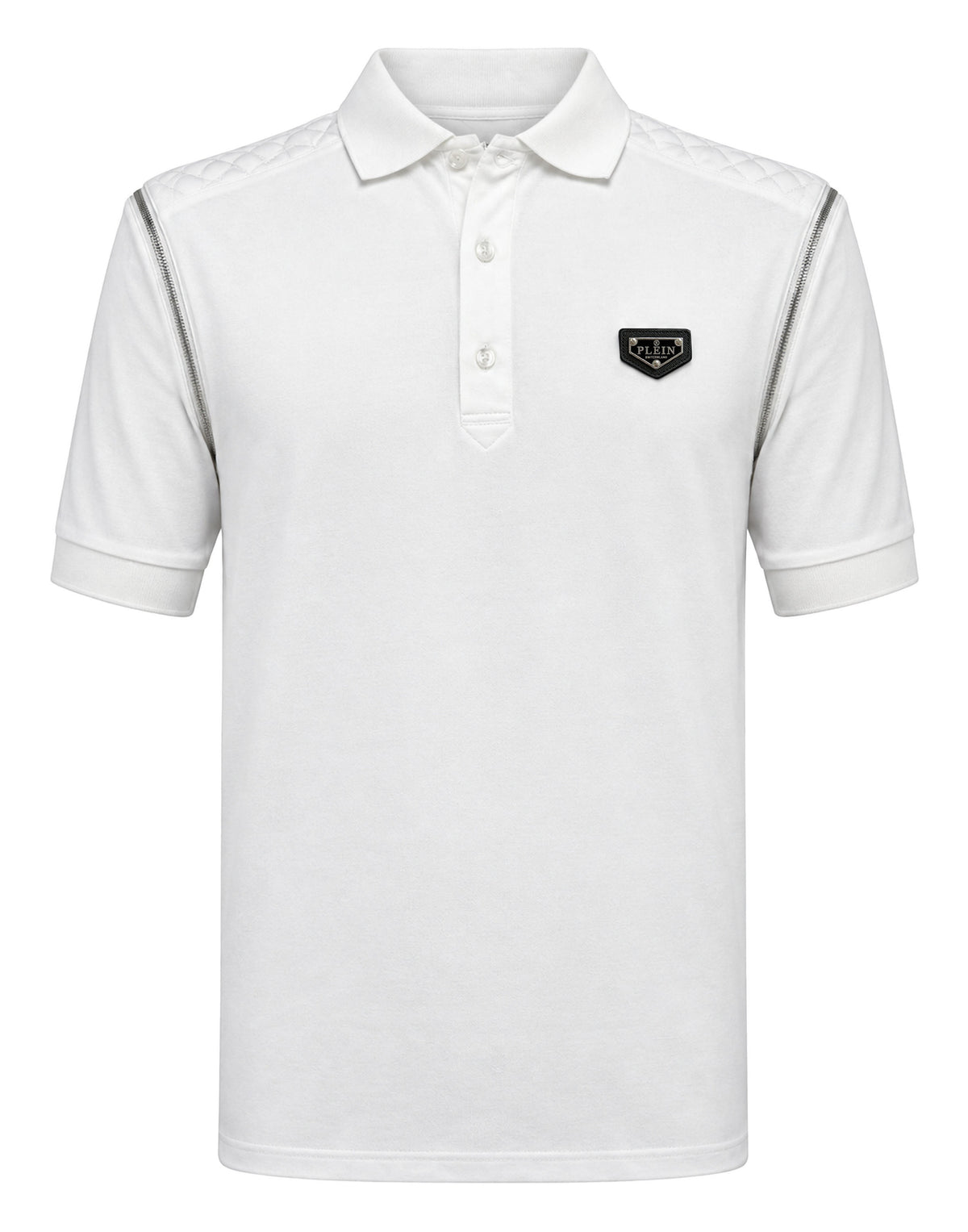 Polo T-Shirt Zippers On Sleeves