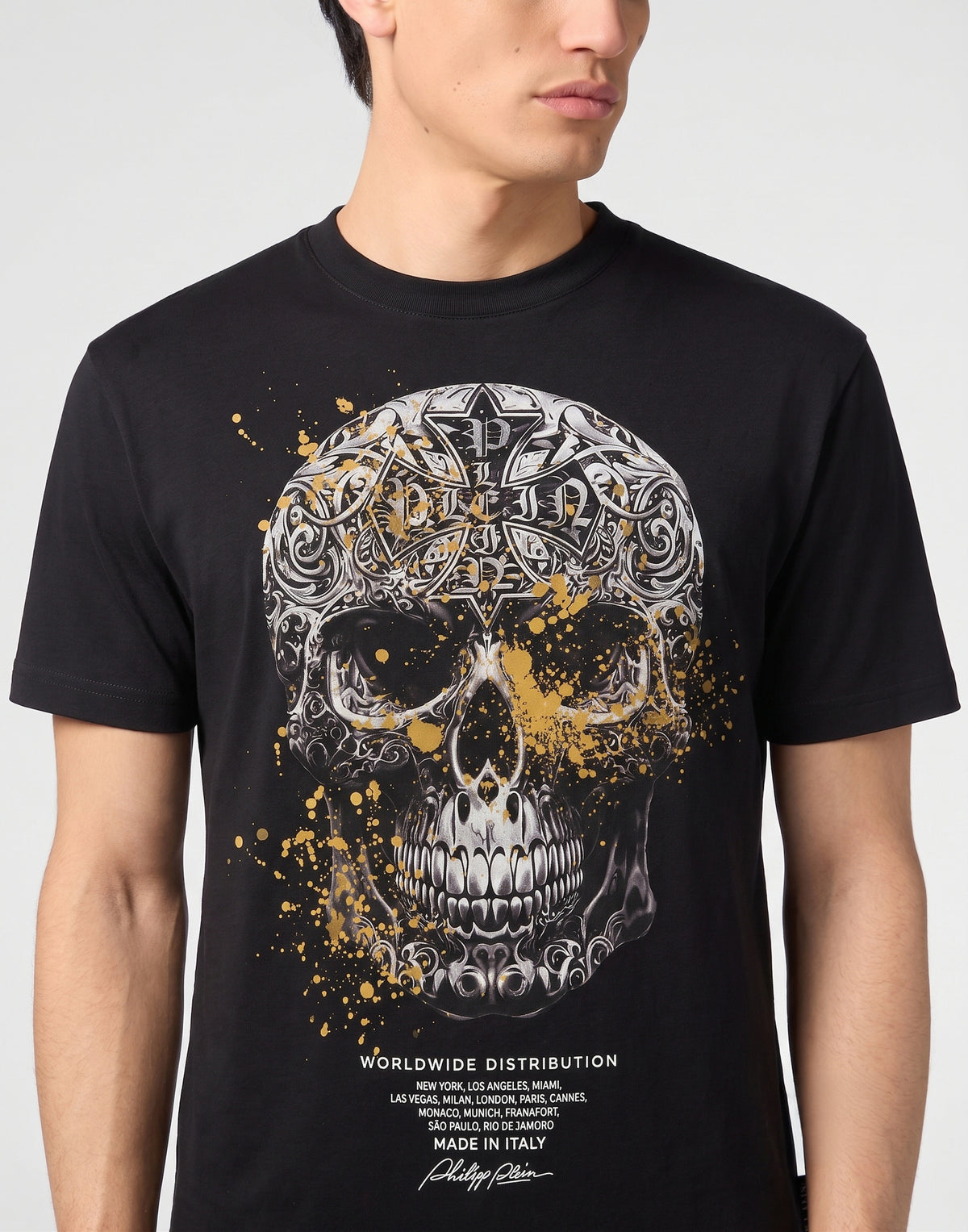 T-Shirt Round Neck Ss SKULL