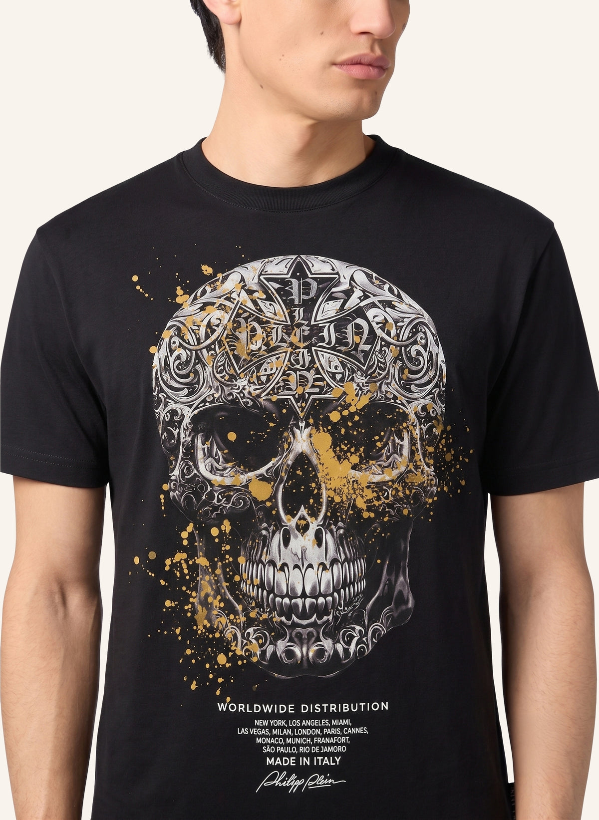 T-Shirt Round Neck Ss SKULL