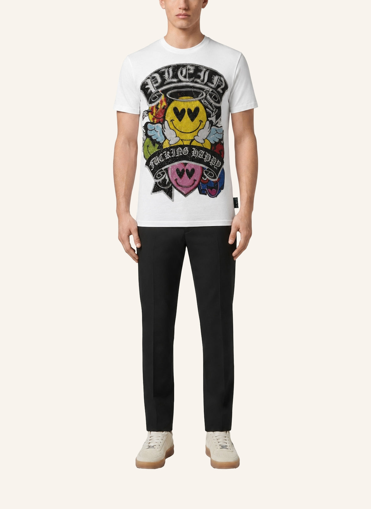 Jersey T-Shirt Plein Smile