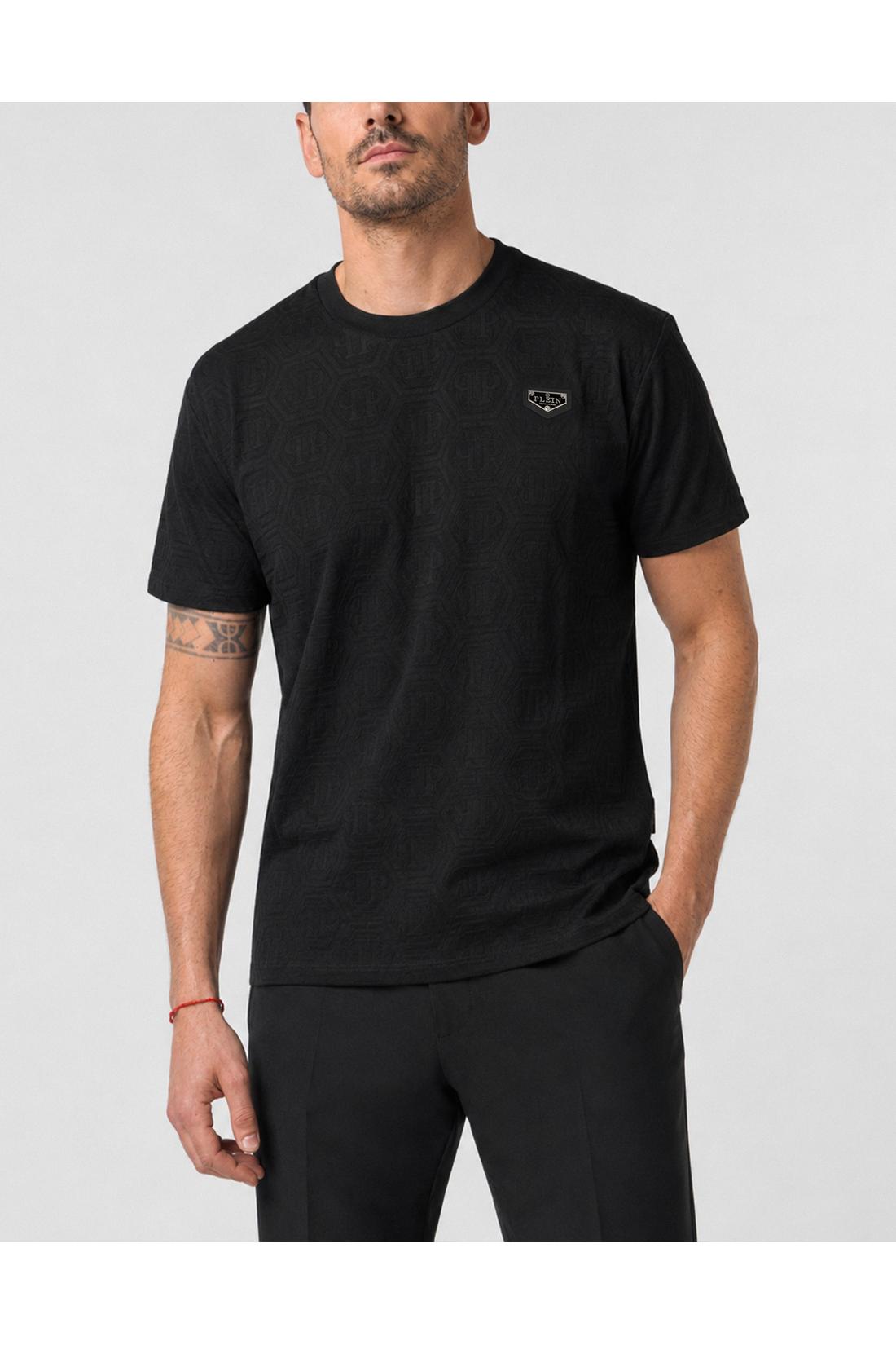 Philipp Plein Jacquard T-Shirt Monogram, Shirts