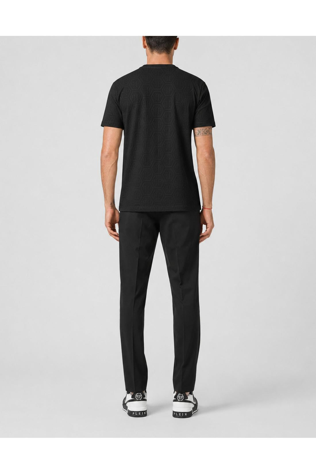 Philipp Plein Jacquard T-Shirt Monogram, Shirts