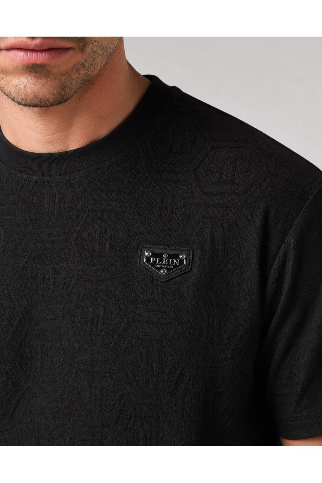 Philipp Plein Jacquard T-Shirt Monogram, Shirts