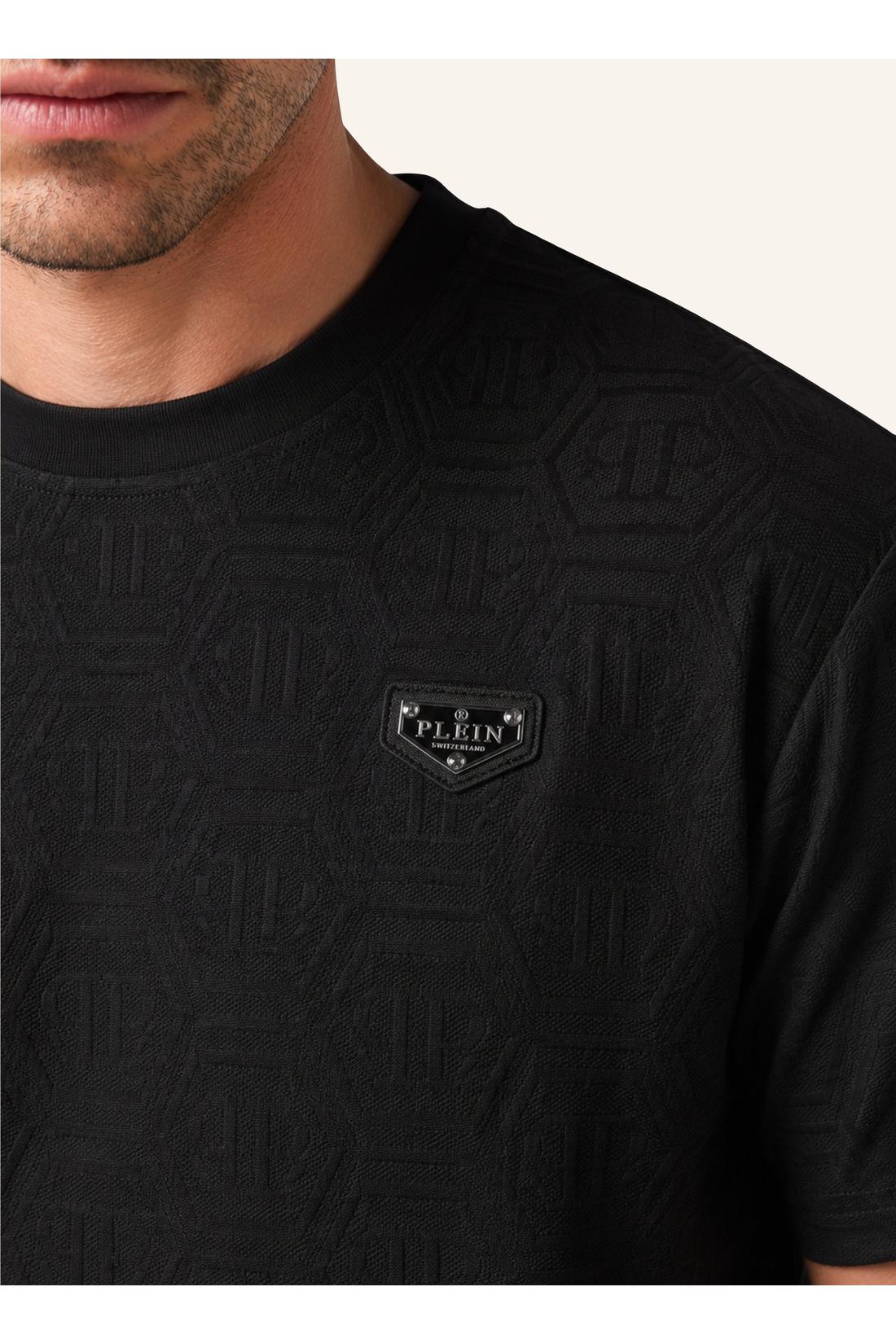 Philipp Plein Jacquard T-Shirt Monogram, Shirts