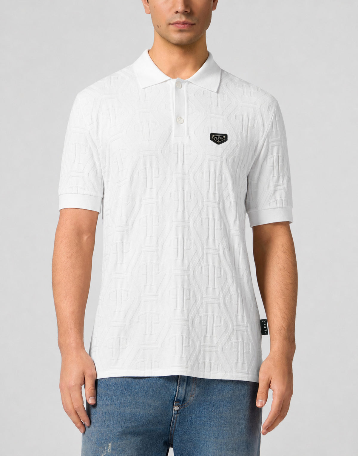 Jacquard Polo T-Shirt Monogram