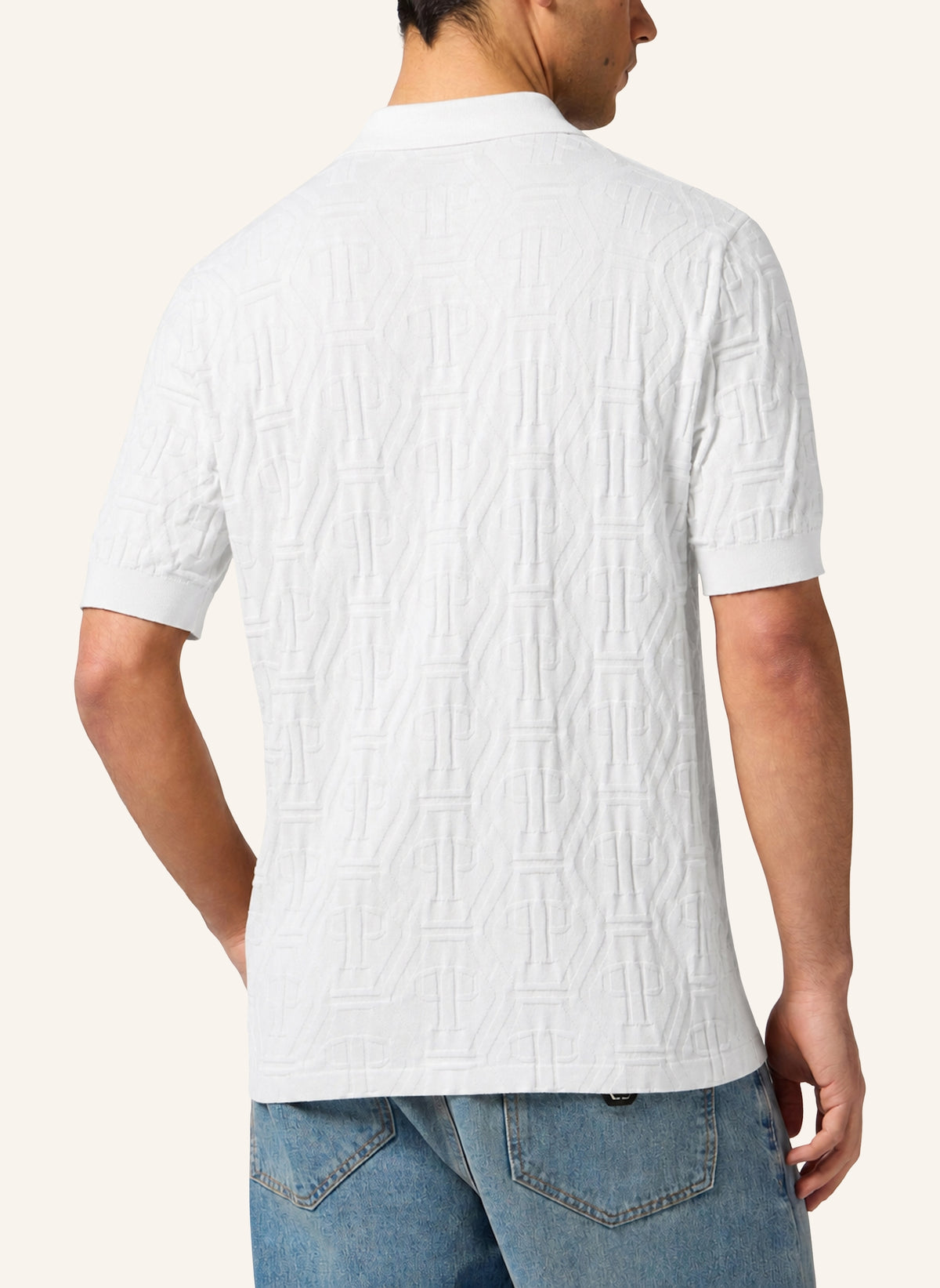 Jacquard Polo T-Shirt Monogram