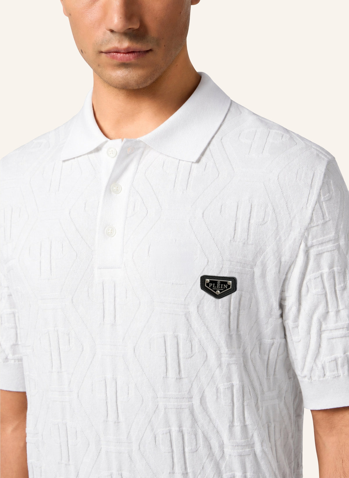 Jacquard Polo T-Shirt Monogram
