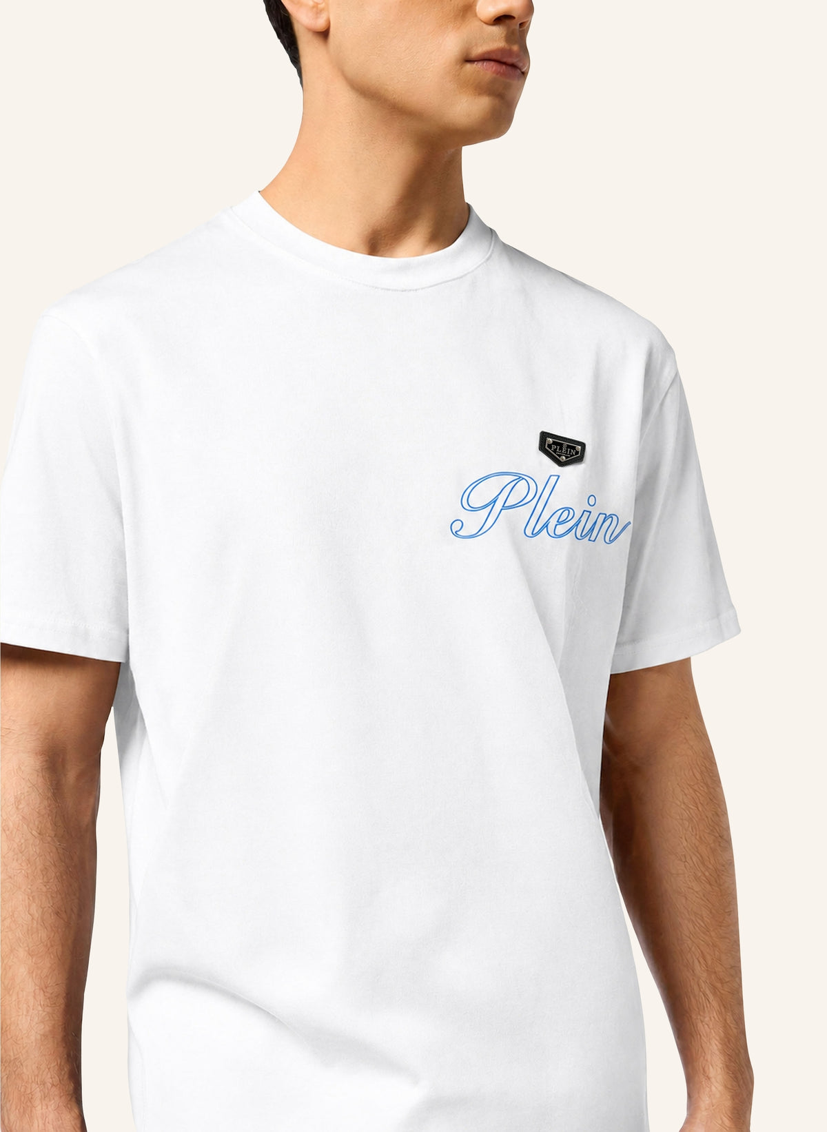 Jersey T-Shirt Roundneck Plein