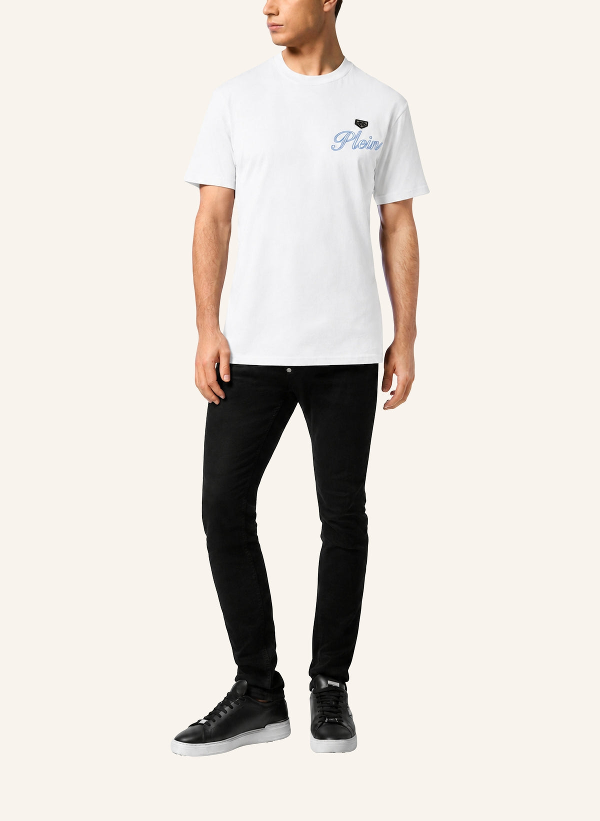 Jersey T-Shirt Roundneck Plein