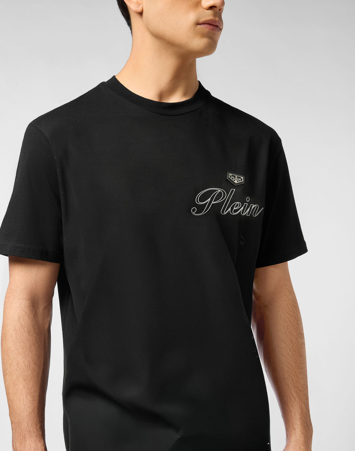 Jersey T-Shirt Roundneck Plein