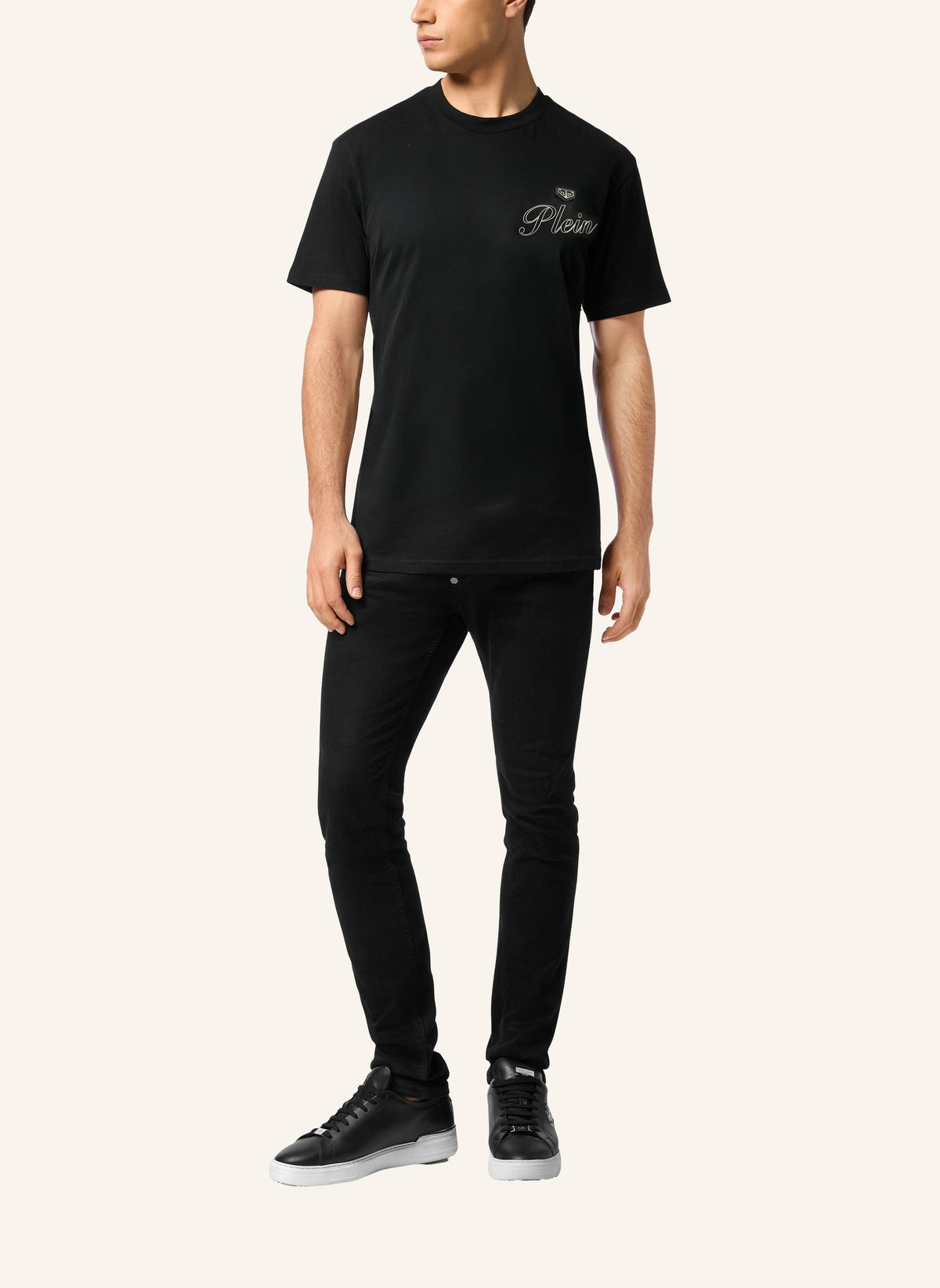 Jersey T-Shirt Roundneck Plein