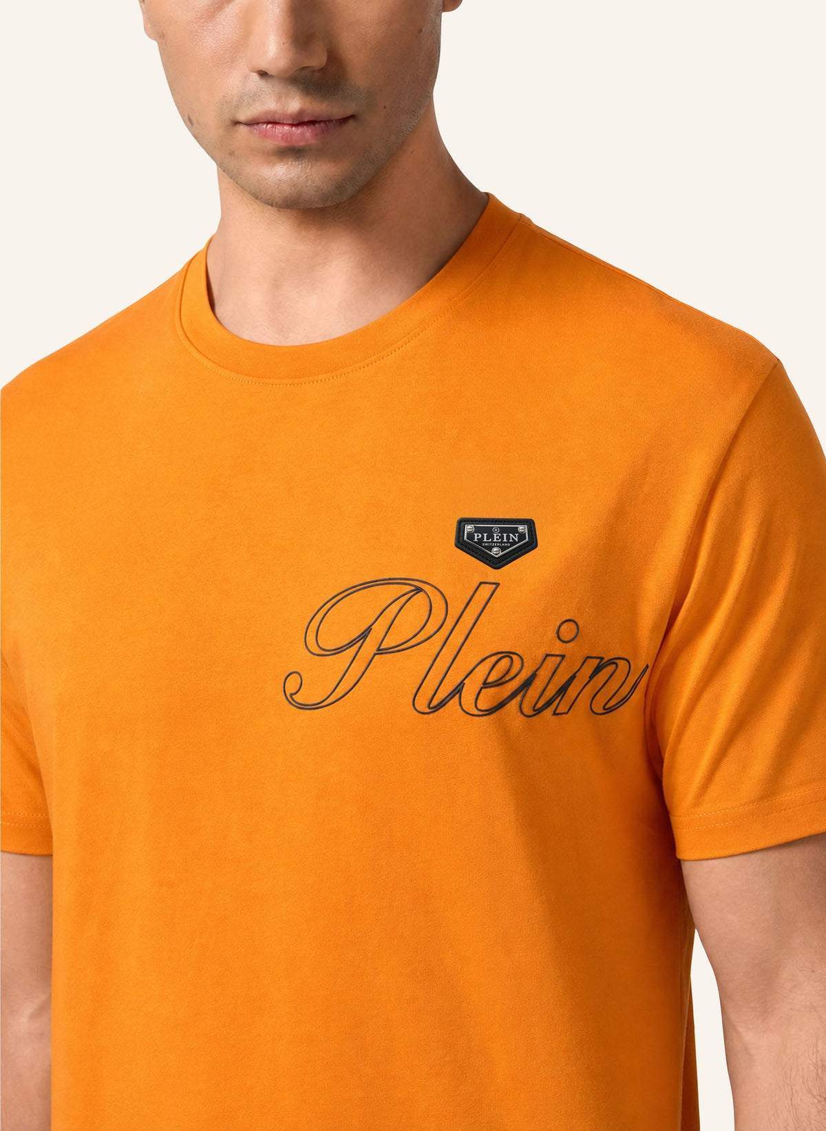 Jersey T-Shirt Roundneck Plein