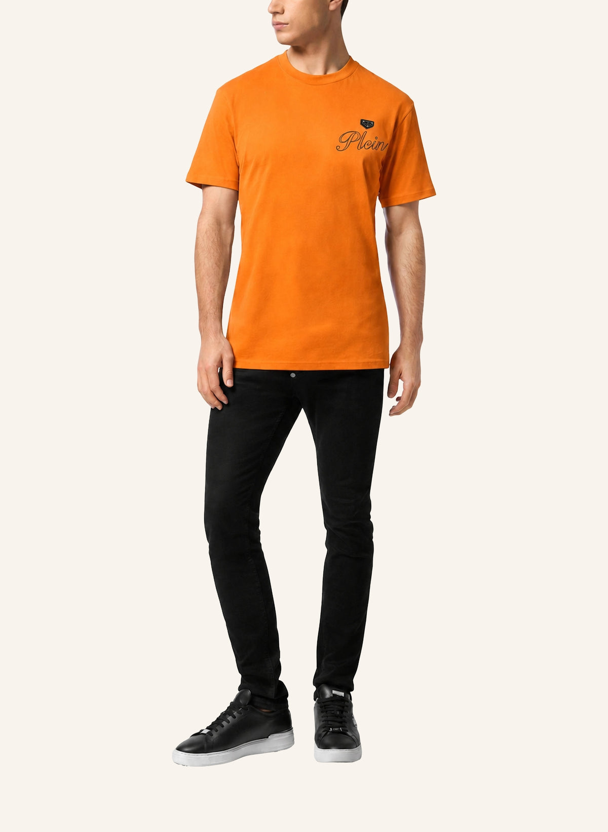Jersey T-Shirt Roundneck Plein