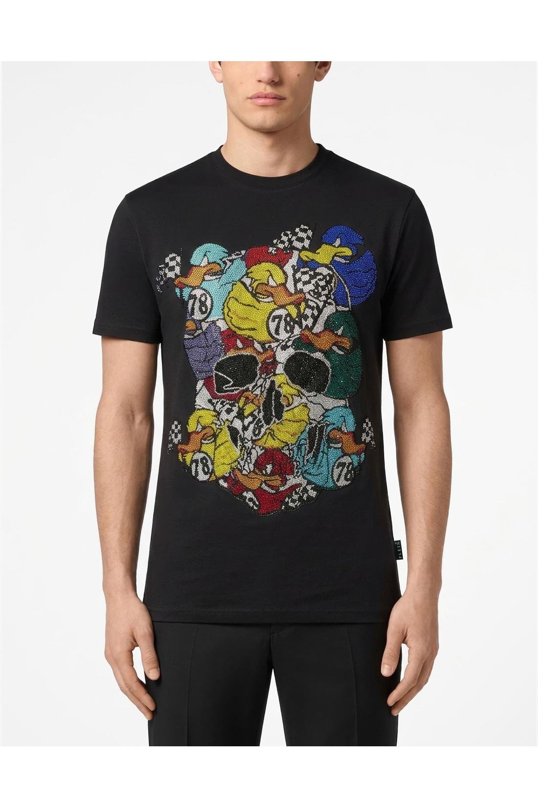Philipp Plein Jersey T-Shirt Plein Ducks Bling, Shirts
