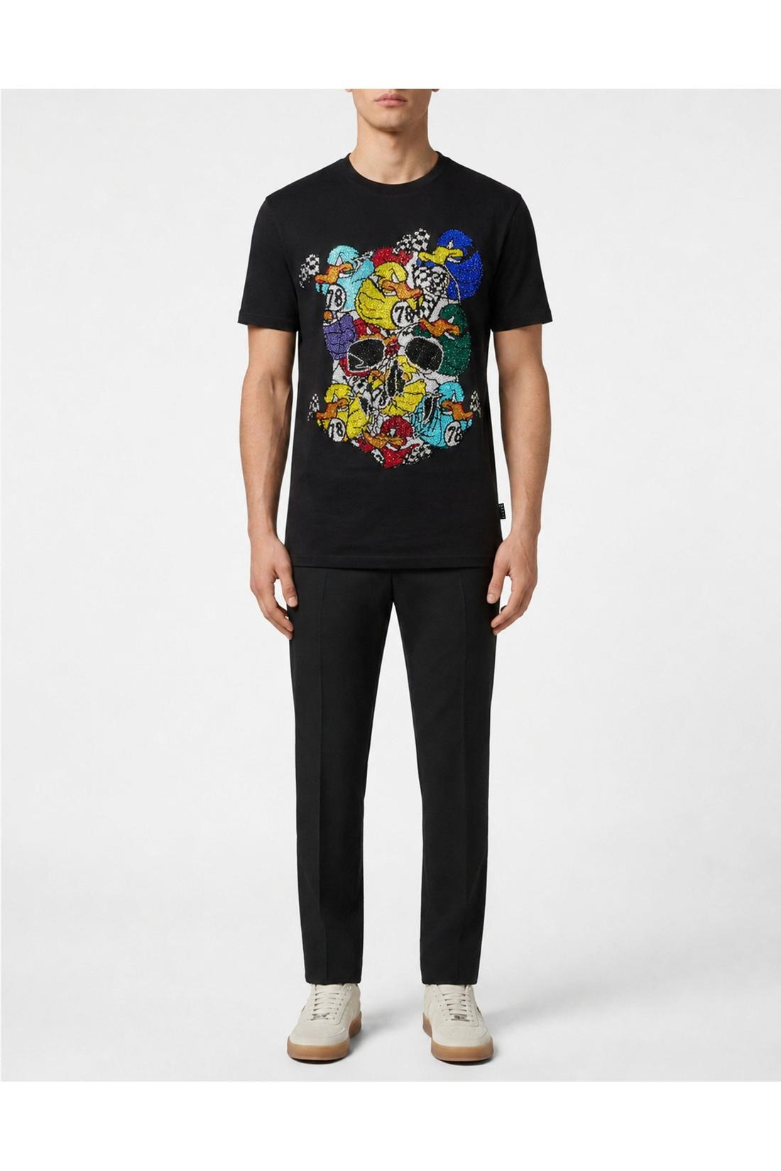 Philipp Plein Jersey T-Shirt Plein Ducks Bling, Shirts