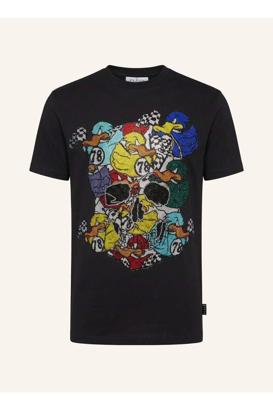Philipp Plein Jersey T-Shirt Plein Ducks Bling, Shirts