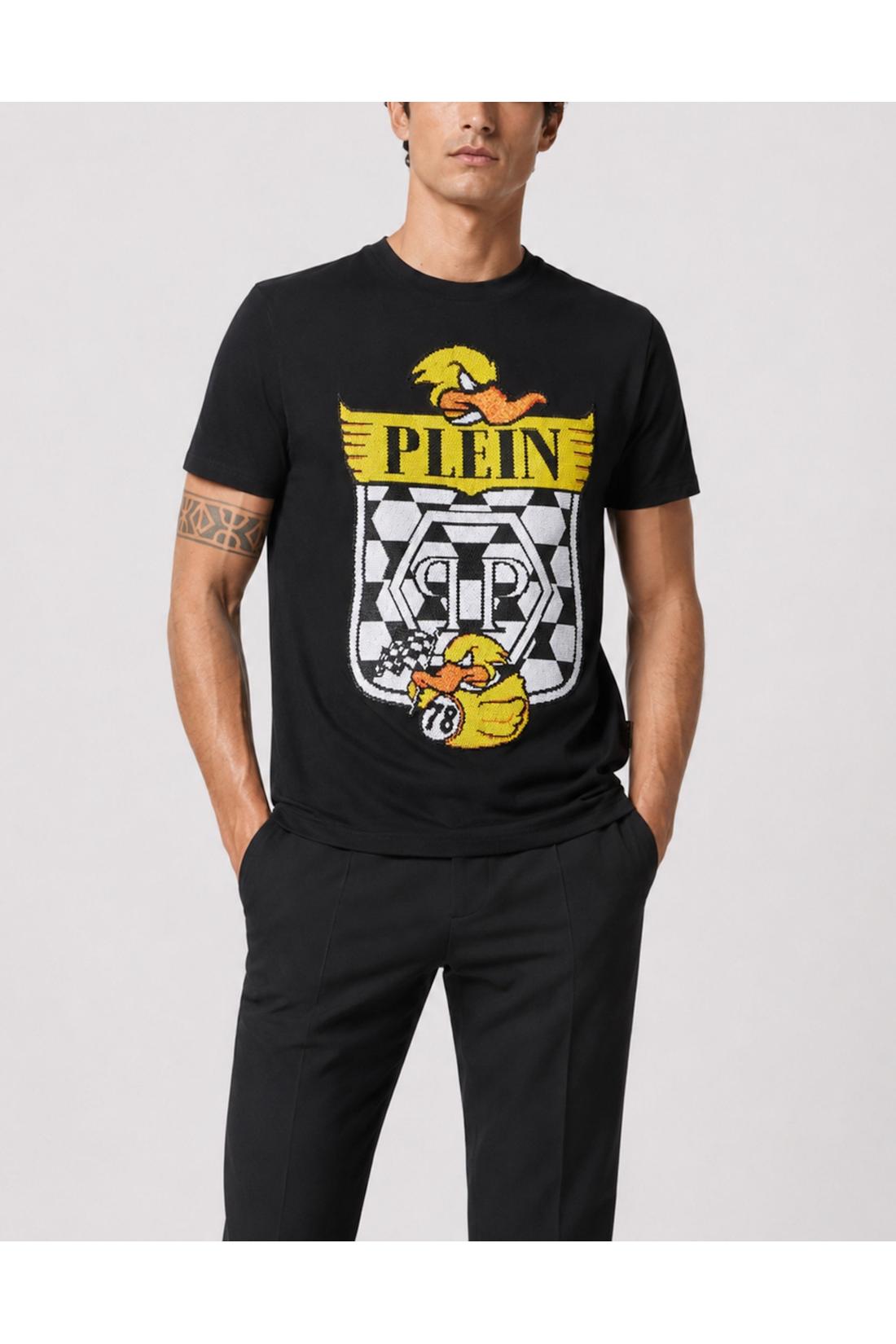 Philipp Plein T-Shirt Round Neck Short Sleeve DUCK, Shirts