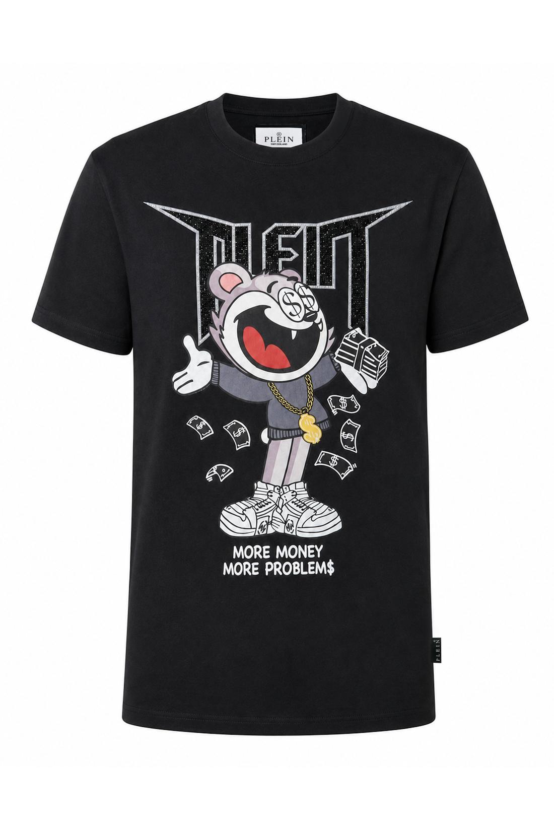 Philipp Plein Jersey T-Shirt Money Bear, Shirts