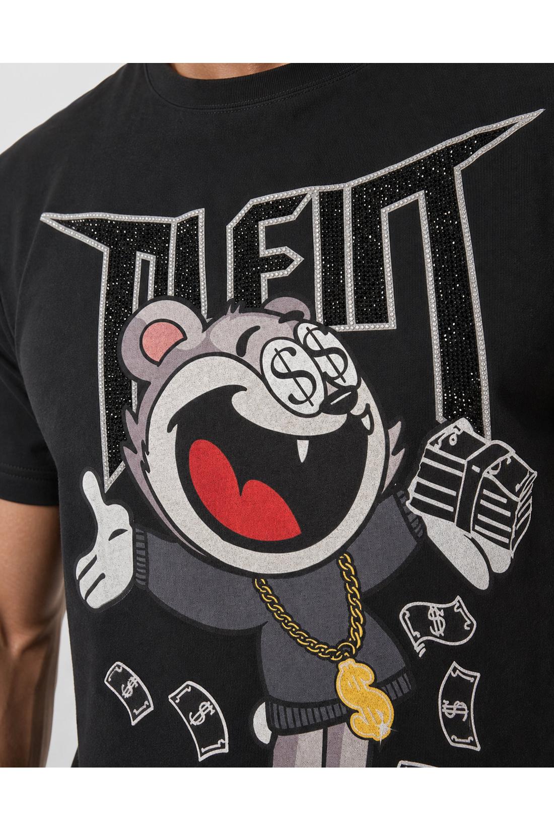 Philipp Plein Jersey T-Shirt Money Bear, Shirts