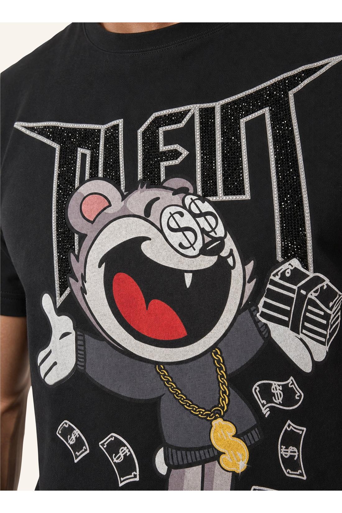 Philipp Plein Jersey T-Shirt Money Bear, Shirts