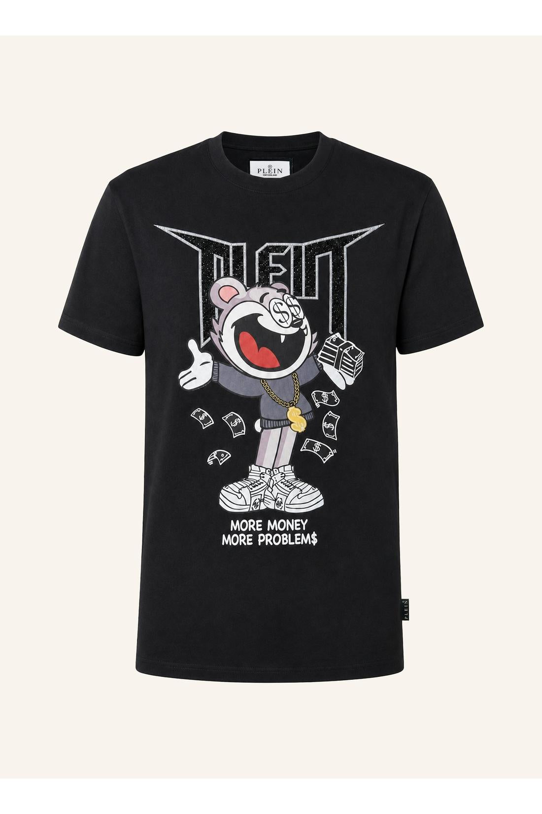 Philipp Plein Jersey T-Shirt Money Bear, Shirts