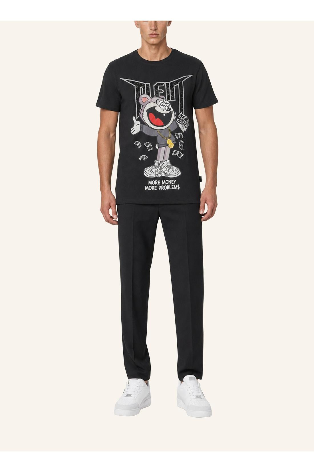 Philipp Plein Jersey T-Shirt Money Bear, Shirts