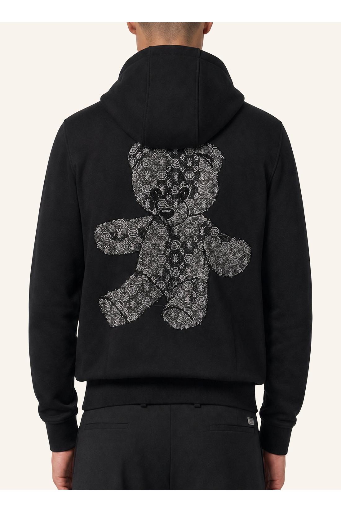 Philipp Plein Hoodie Zip Teddy Stones, Strick & Pullover