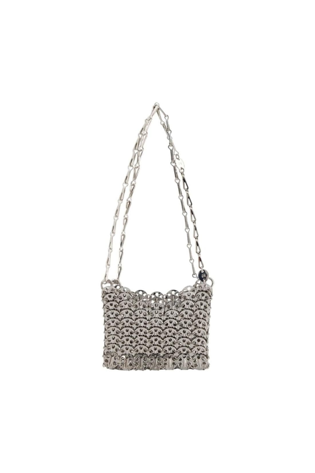 Hobo Tasche 1969 Nano - Paco Rabanne - Metall - Silber-Taschen-Rabanne-ARCHIVIST