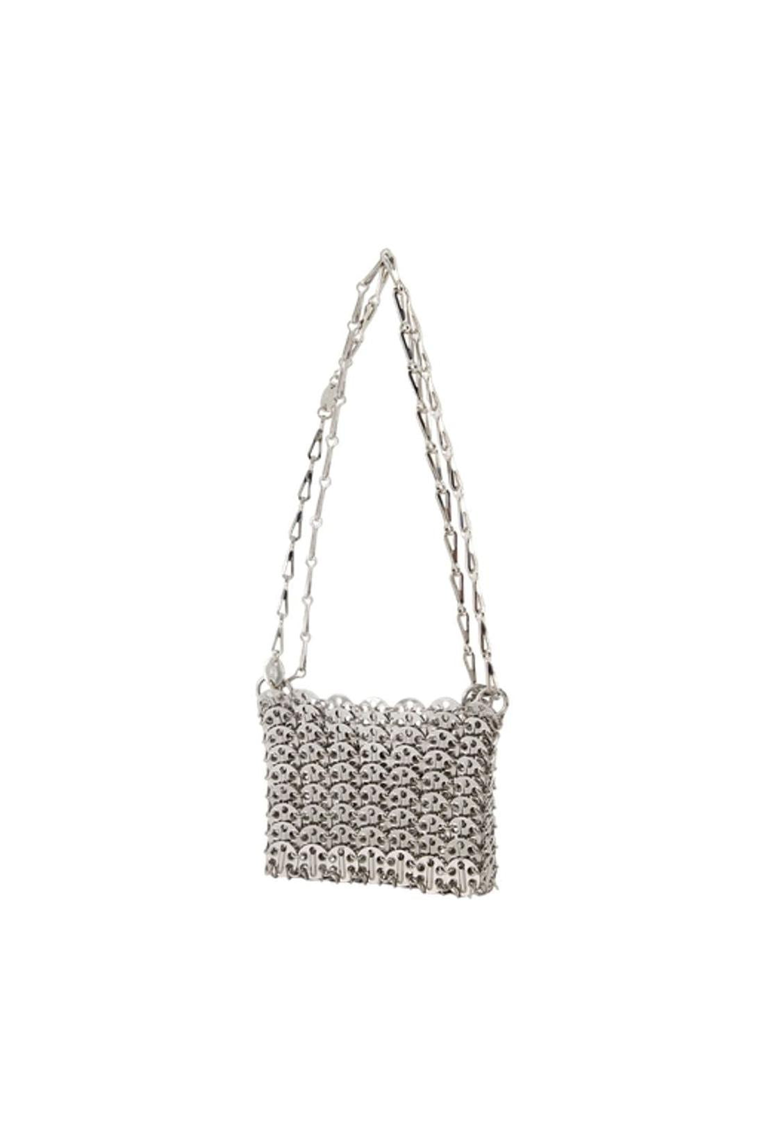 Hobo Tasche 1969 Nano - Paco Rabanne - Metall - Silber-Taschen-Rabanne-ARCHIVIST