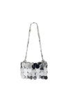 Rabanne-Sparkle Nano Handtasche - Rabanne - Polyester - Silber-Taschen-Black-Deal-Outlet-by-ARCHIVIST