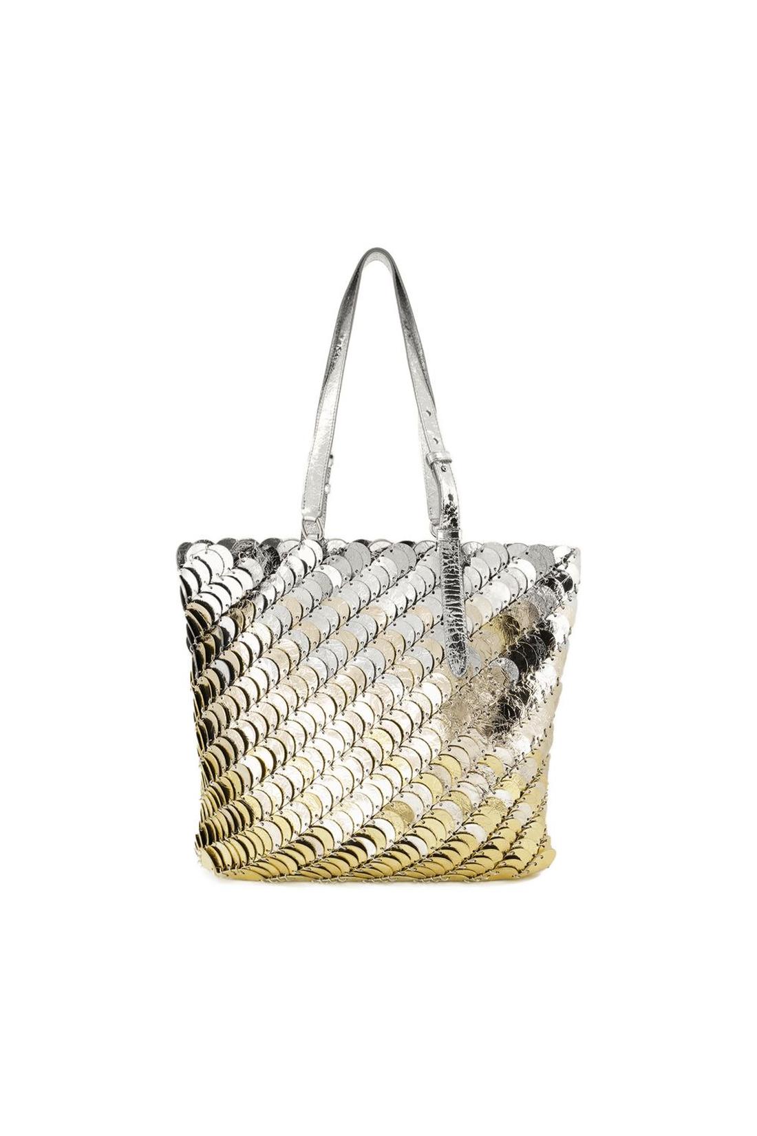 Handbag - Rabanne - Leather - Gold