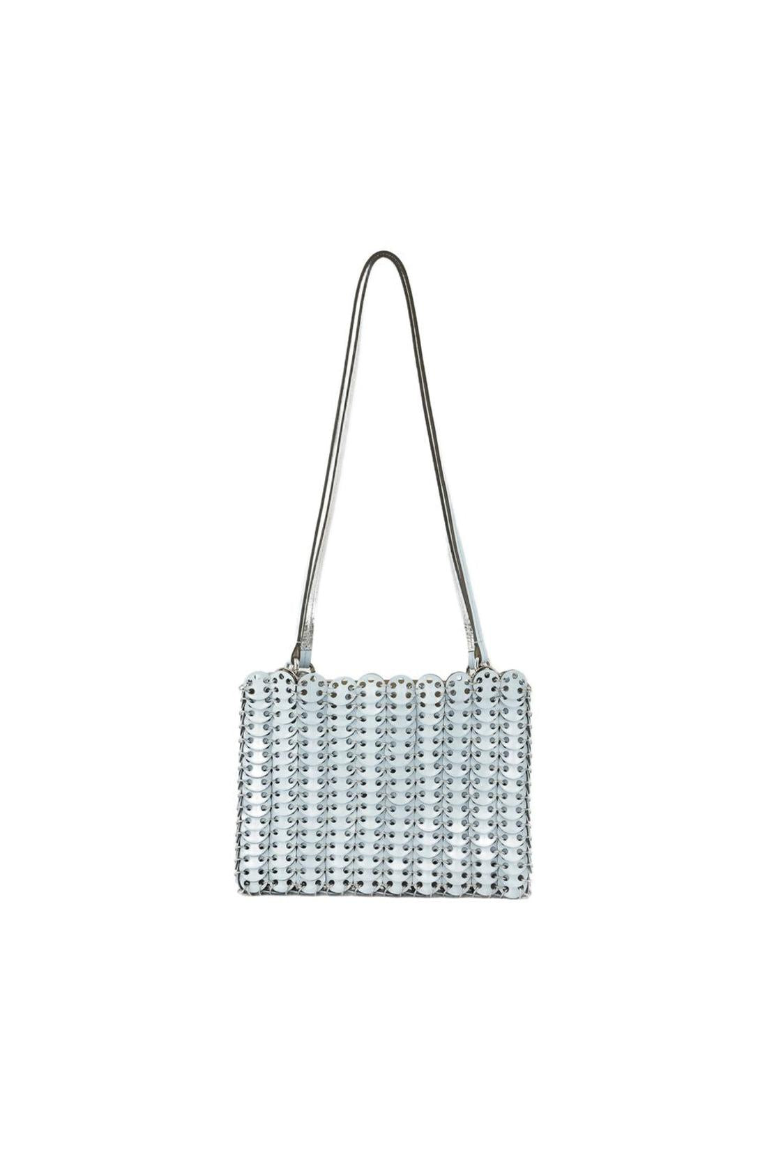 Handtasche - Rabanne - Leder - Blau