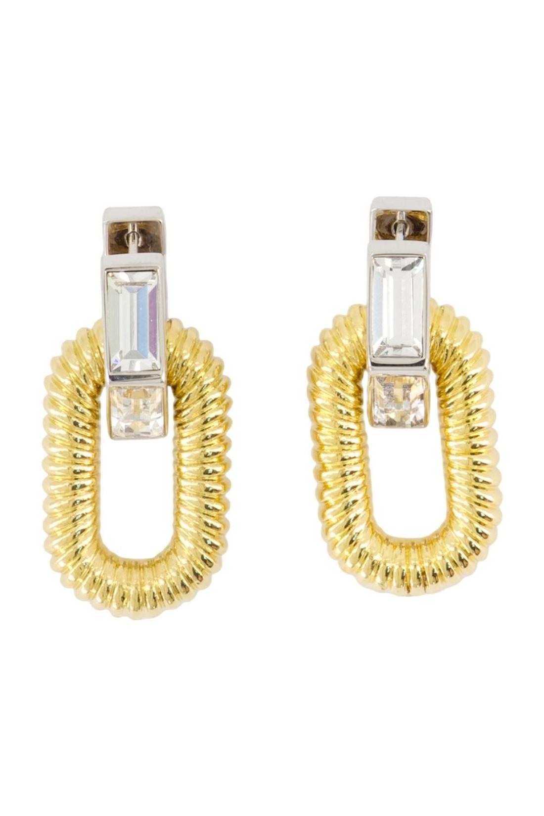 Rabanne-Ohrringe - Rabanne - Aluminum - Vergoldet-Schmuck-Black-Deal-Outlet-by-ARCHIVIST