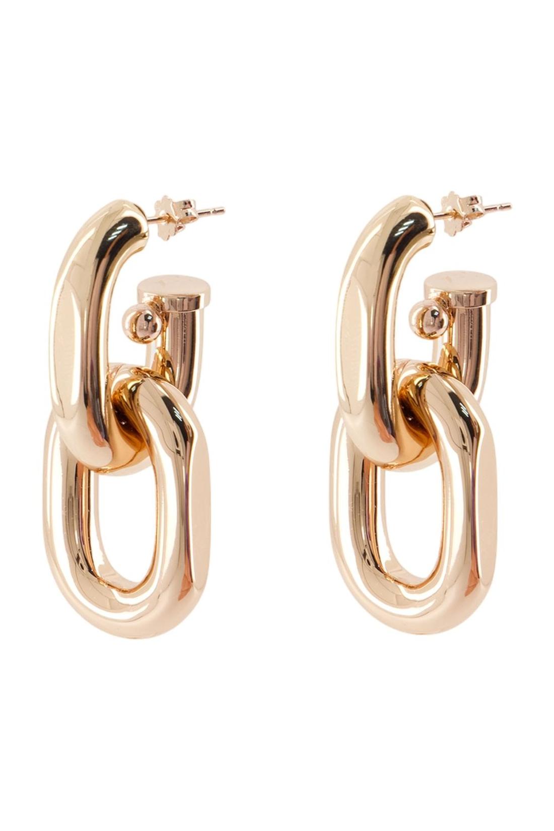 Rabanne-Ohrringe - Rabanne - Aluminum - Rotgold-Schmuck-Black-Deal-Outlet-by-ARCHIVIST