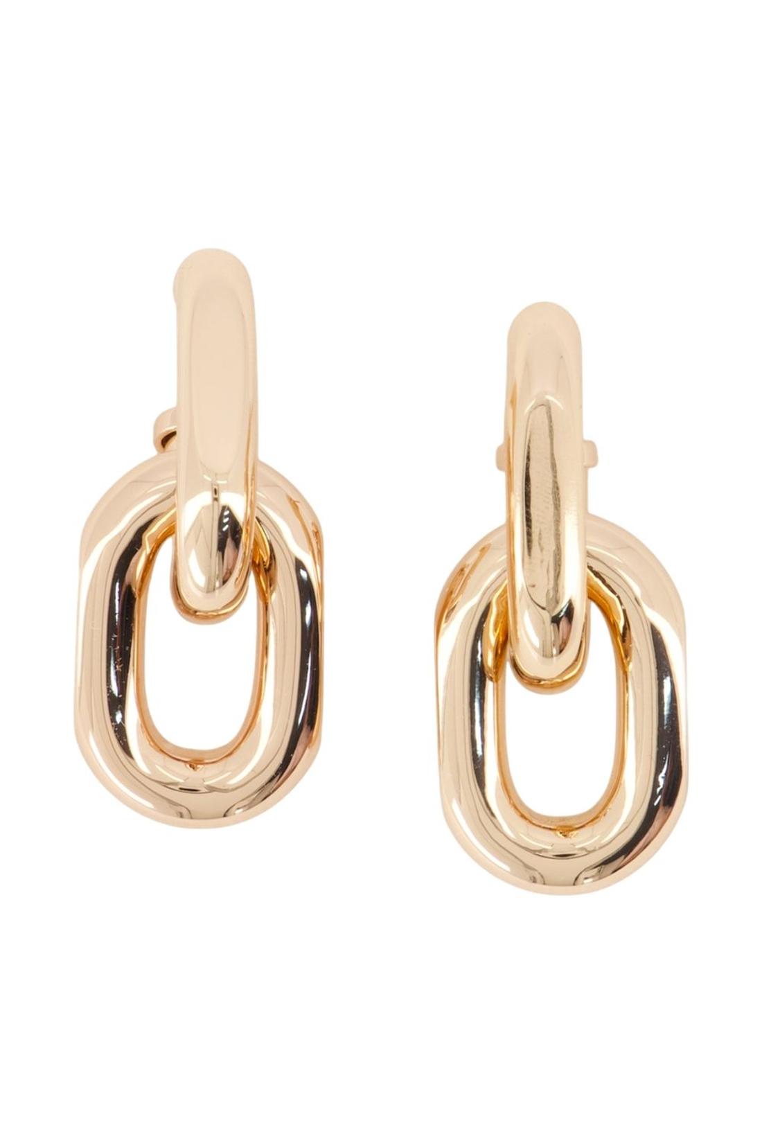 Rabanne-Ohrringe - Rabanne - Aluminum - Rotgold-Schmuck-Black-Deal-Outlet-by-ARCHIVIST