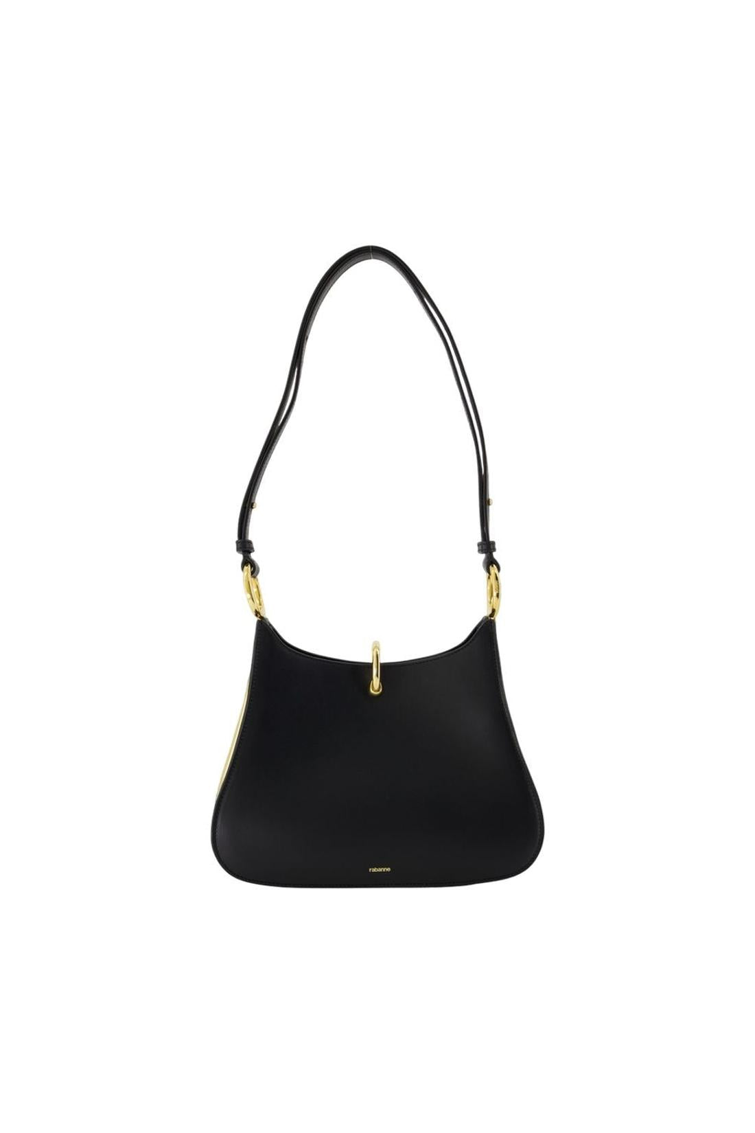 Rabanne-Schultertasche - Rabanne - Leder - Schwarz-Taschen-Black-Deal-Outlet-by-ARCHIVIST