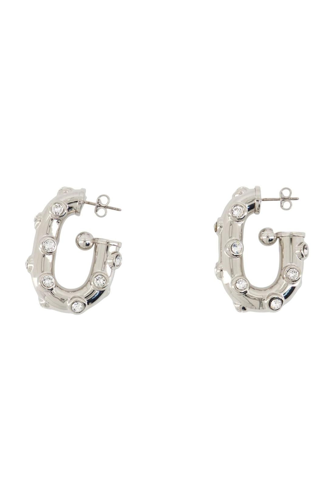 Rabanne-Ohrringe - Rabanne - Aluminum - Silber-Schmuck-Black-Deal-Outlet-by-ARCHIVIST