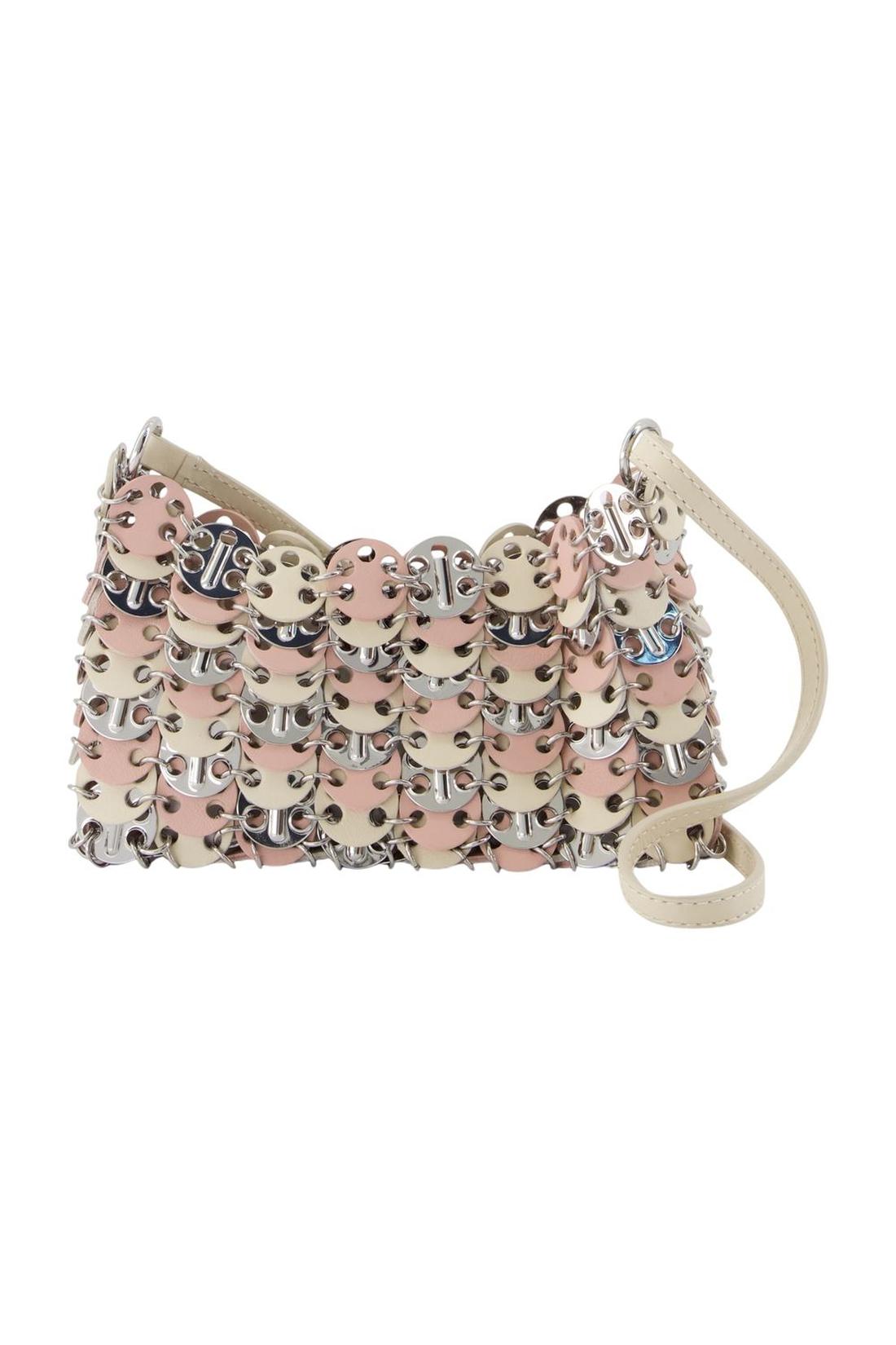 Rabanne-Schultertasche - Rabanne - Leder - Silber-Taschen-Black-Deal-Outlet-by-ARCHIVIST